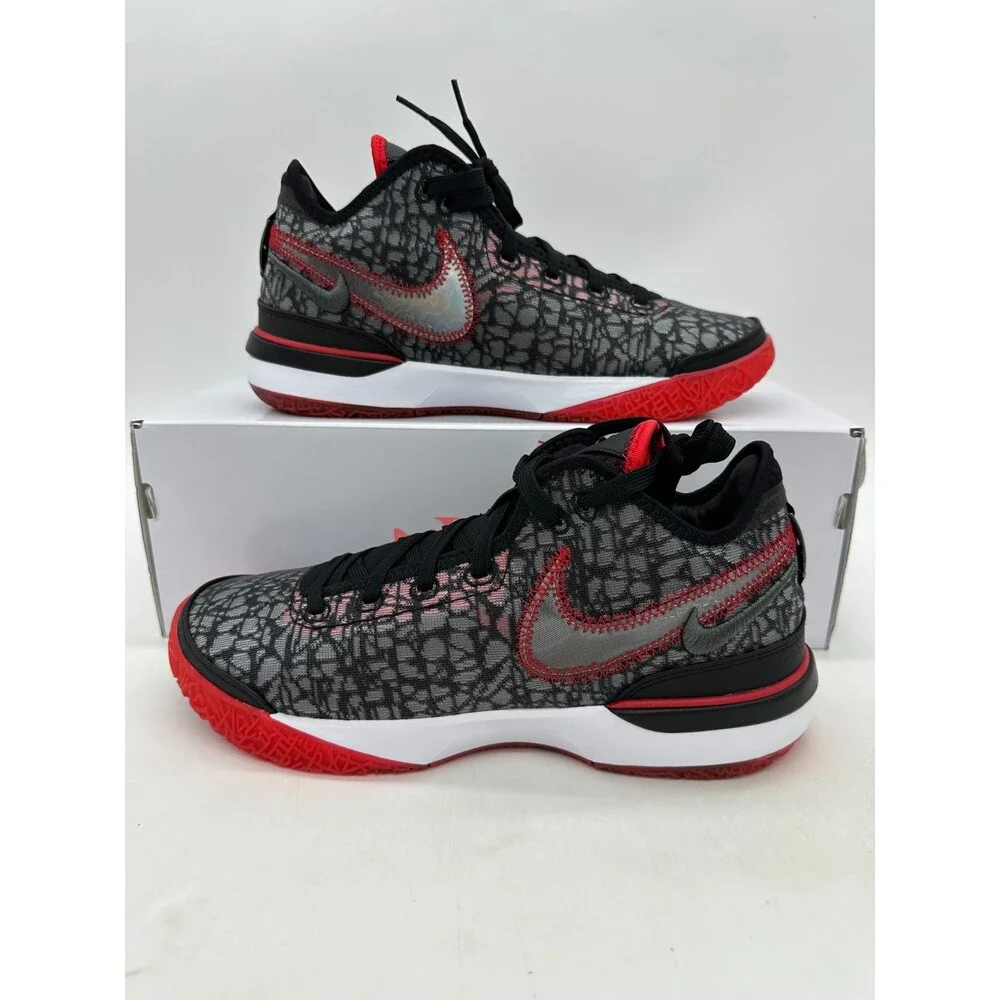 Nike Zoom LeBron NXXT Gen men's size 10.5 Black Red Basketball DR8784 001
